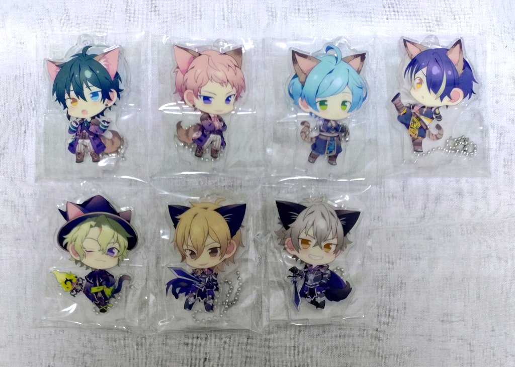 9rapikalove's tweet photo. あんさんぶるスターズ あんスタ 童趣シリーズ アクリルスタンドキーホルダー 缶バッジ 交換譲渡
譲
☆みか 宗 奏汰 忍 ☆日和 ☆薫 ☆晃牙 凪砂 茨 鉄虎
求
固定(同異種)
アクスタ…900 缶バ…850 +送料

郵送 or 岡山手渡し
異種は3枚目♡優先
アクスタは譲渡>交換、缶バは交換優先
☆は まとめて希望 https://t.co/kP26ptqJUn