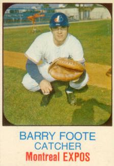 TimJenkins1962's tweet image. Your Cards of the Day: "Backstop Photo Bomb" Edition: Gary Carter is bombed by fellow catcher Barry Foote on his 1976 Hostess card. Note the photographer's shadow on Barry Foote's 1975 Hostess card.