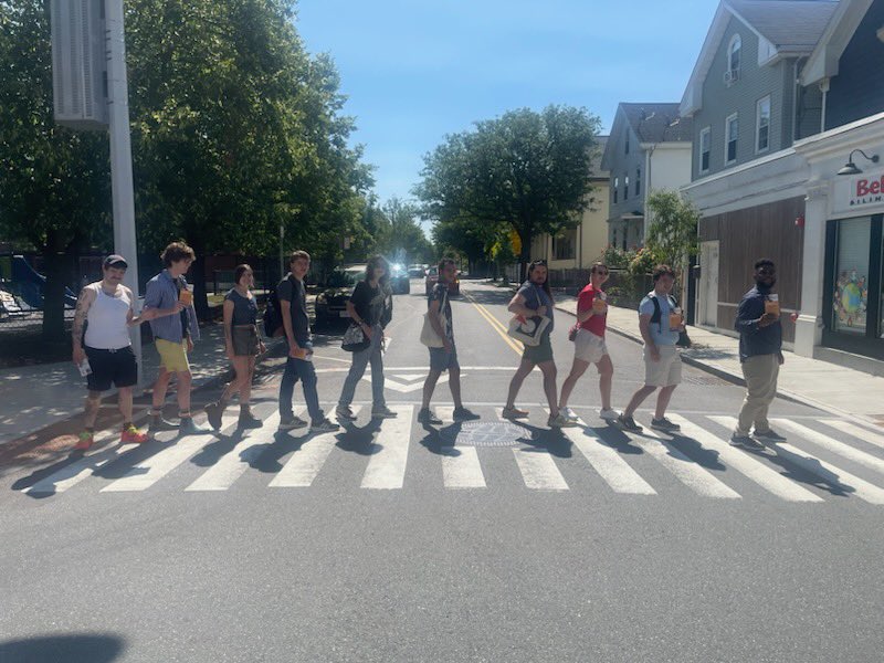 Wellstonist's tweet image. I’m out canvassing with Willie Burnley Jr. for mayor in Somerville, MA today! We’re going to protect local artists by taxing AirBnB, create an office of social housing, and FIGHT THE RATS!