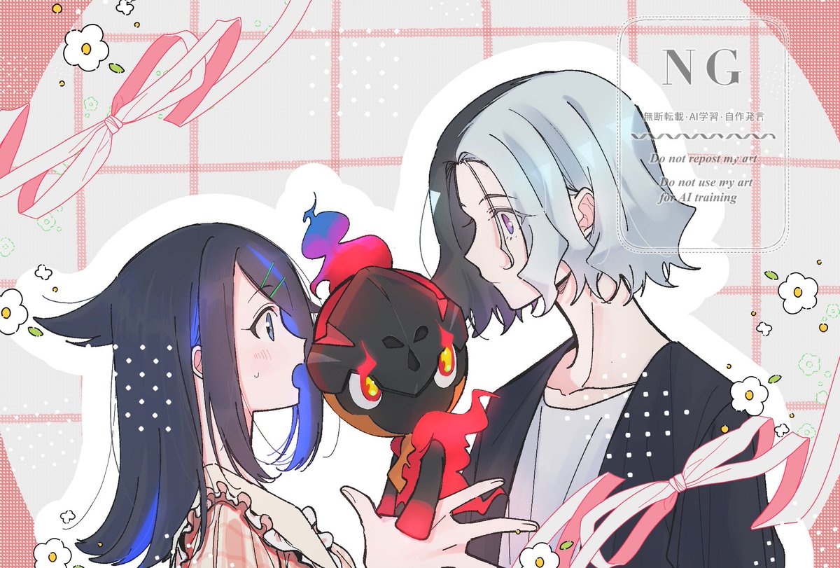 これはちょっと前に描いたアメリコとカルちゃん