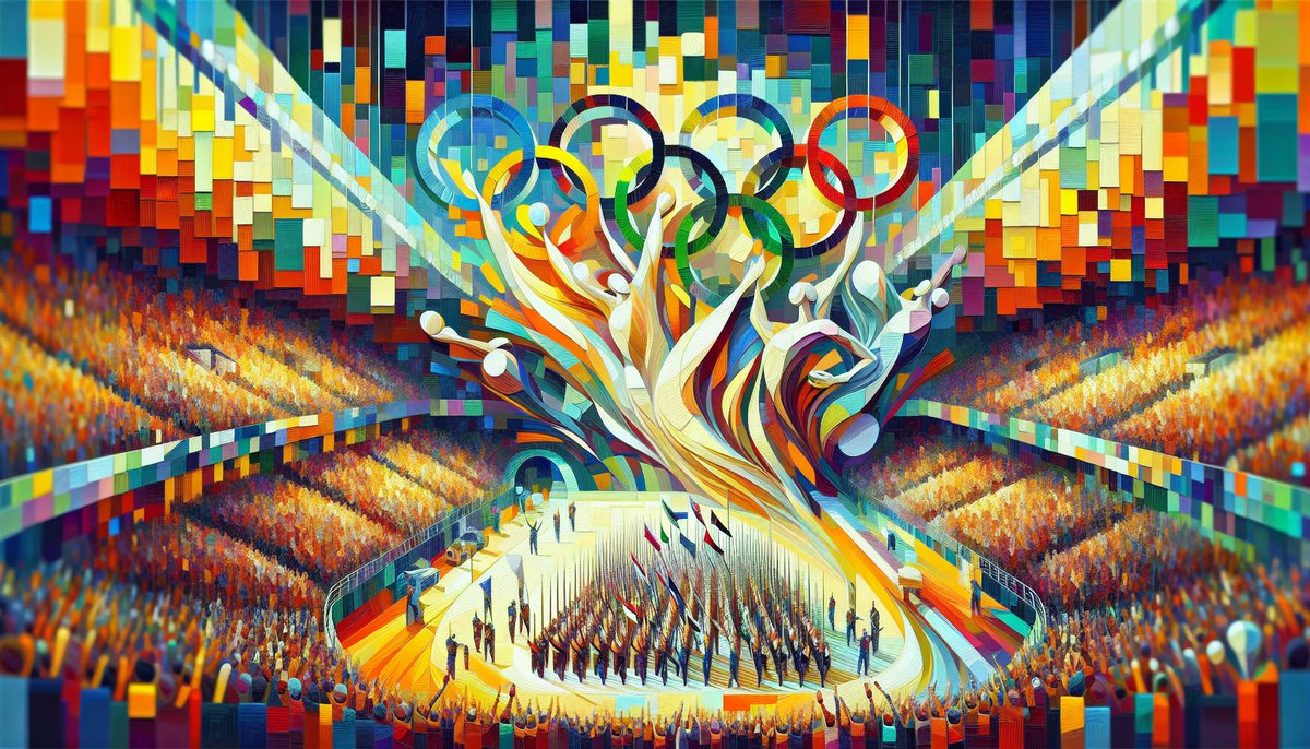 Opening ceremony of the Barcelona Summer Olympics dazzles the world - July 19, 1992 
#Olympics1992 #Barcelona #Picasso #OnThisDay