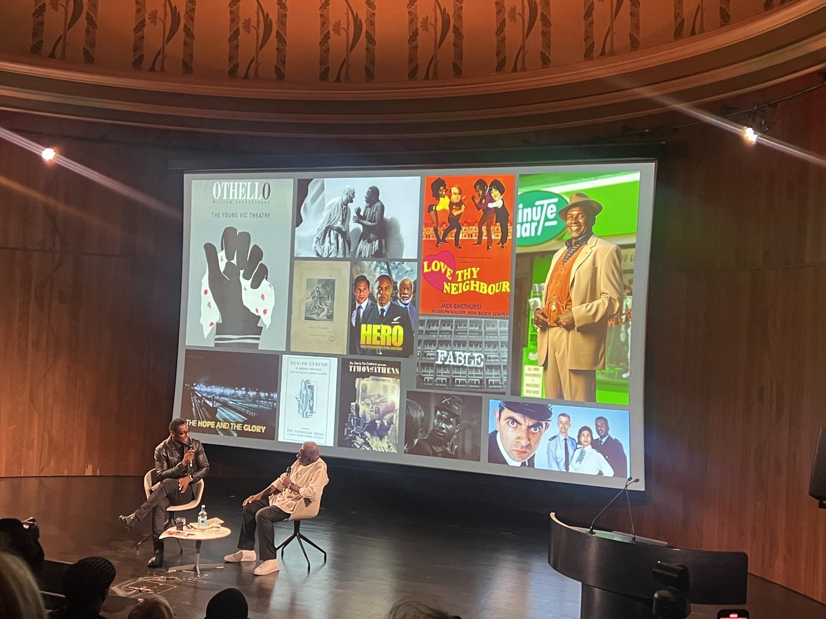 Sarah GeeStor (@sarahmooreuk) on Twitter photo At the V&A watching <a href="/DavidHarewood/">David Harewood</a> interviewing <a href="/RudolphWalkerDA/">Rudolph Walker CBE</a> about his life & times growing up in Trinidad to being the 1st black actor in a leading role on TV to starring in EastEnders & being honored with a CBE
#superstar #actor #proudTrini #thespian At the V&A watching <a href="/DavidHarewood/">David Harewood</a> interviewing <a href="/RudolphWalkerDA/">Rudolph Walker CBE</a> about his life & times growing up in Trinidad to being the 1st black actor in a leading role on TV to starring in EastEnders & being honored with a CBE
#superstar #actor #proudTrini #thespian