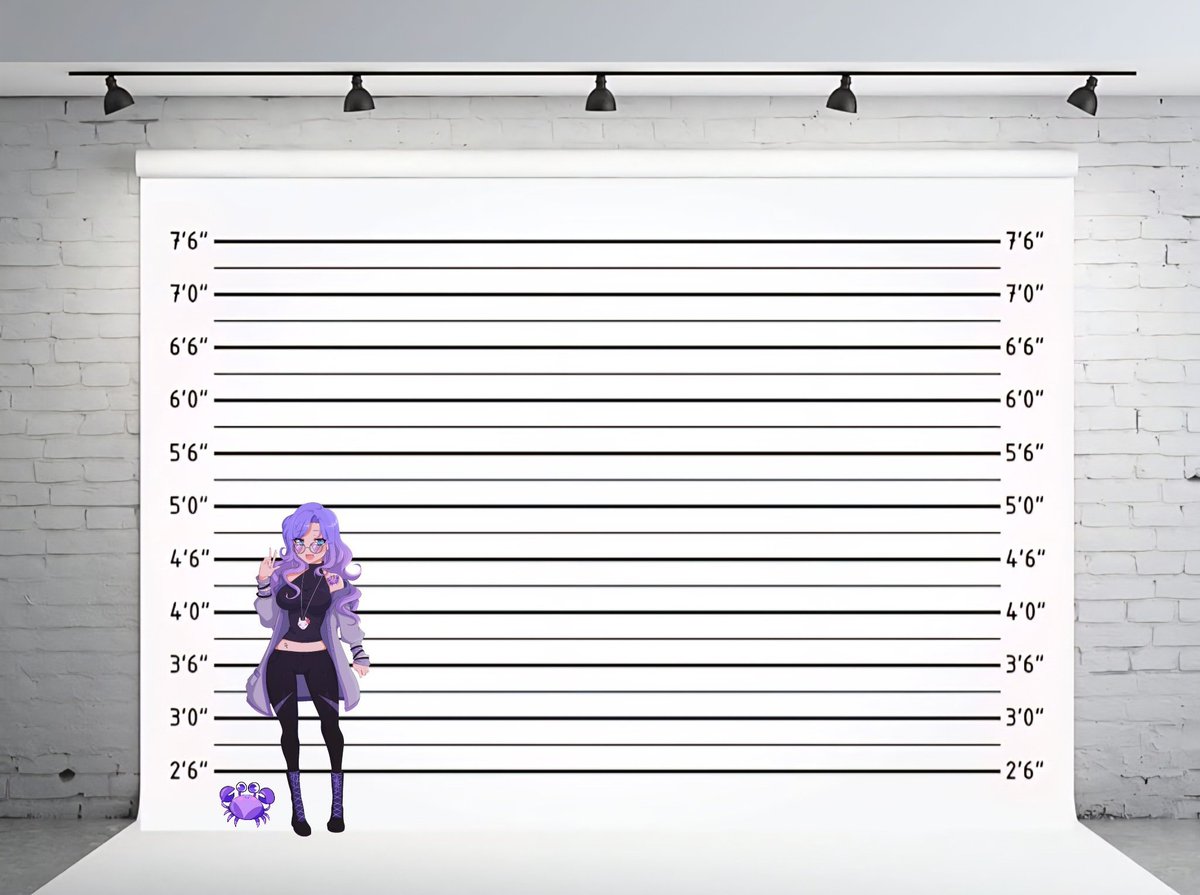 _mamavale's tweet image. OK, let's see how many people tower over me 🫣. Come stand by meeeeeee 💜🦀💙 #imashrimp #crabbiedidntmakethechart #imshrinking #headpats #lineup #KonThinksImAnArmrest