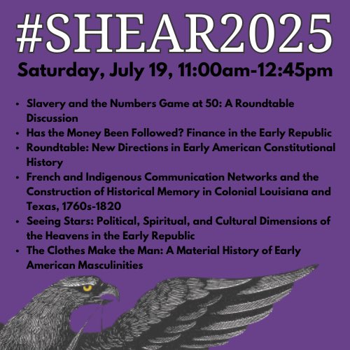 SHEARites's tweet image. We have another fantastic group of sessions for this morning!