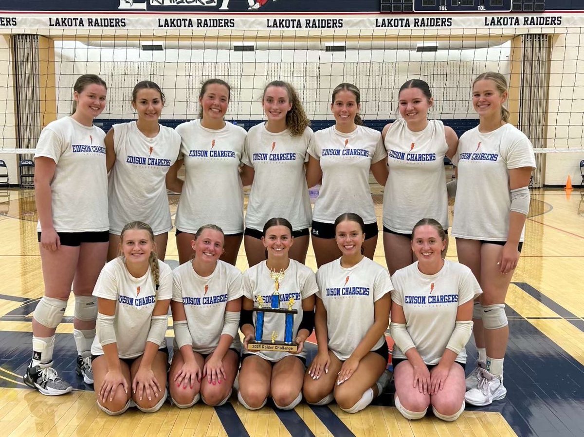 EdChargersVB's tweet photo. Lakota Tournament Champions! https://t.co/SyTHRpDfW3