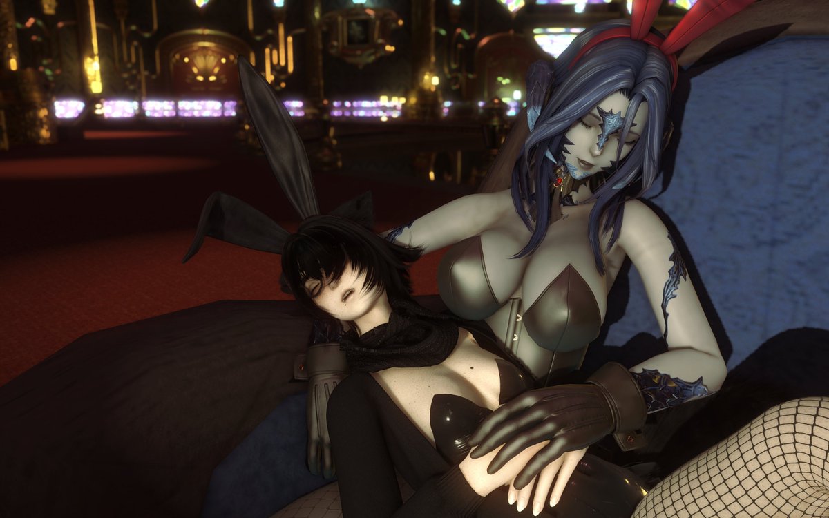 NingReledian's tweet image. Oops! Totally forgot to post these!
Eepy Ningi! 
One time with @KnightlySalina and then with @DoktahFFXIV 
I really need to remind myself as i was away for so long. Sorry!

#LUCKYNIGHT