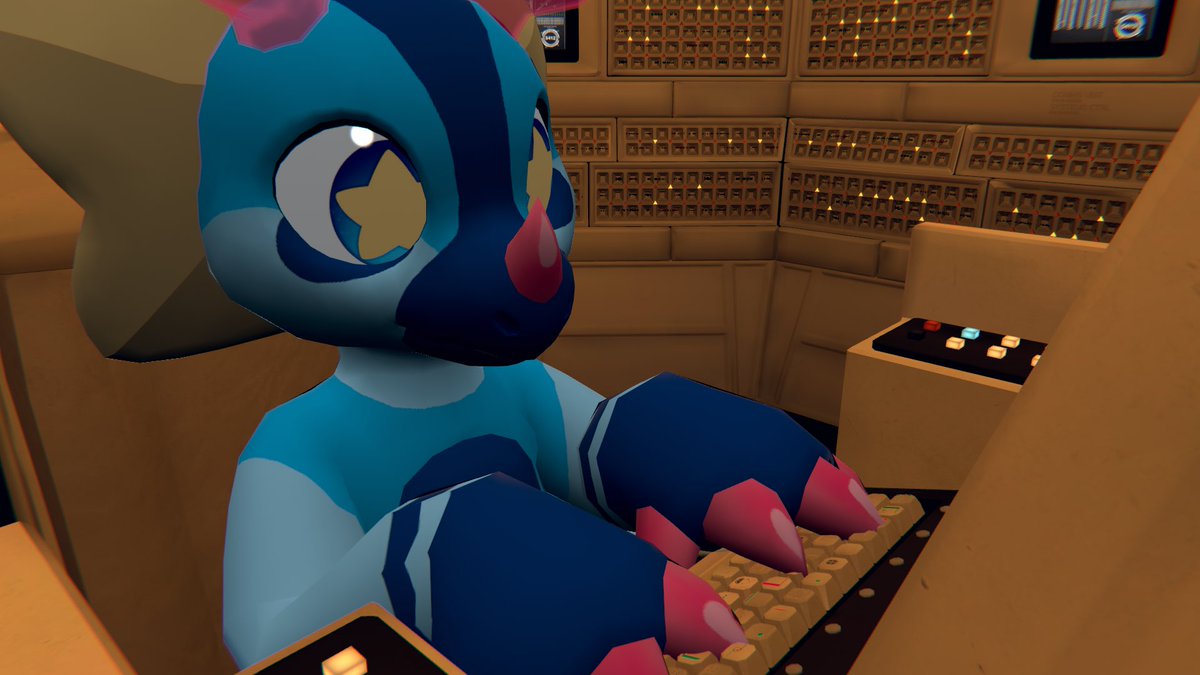 StarBoyBlue2's tweet image. I sit here, not wanting to do VR again- but then I remember-
🥰✨The Nostromo✨🥰