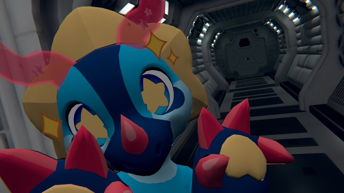 StarBoyBlue2's tweet image. I sit here, not wanting to do VR again- but then I remember-
🥰✨The Nostromo✨🥰