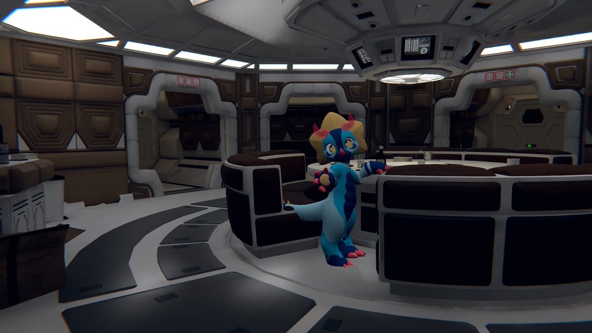 StarBoyBlue2's tweet image. I sit here, not wanting to do VR again- but then I remember-
🥰✨The Nostromo✨🥰