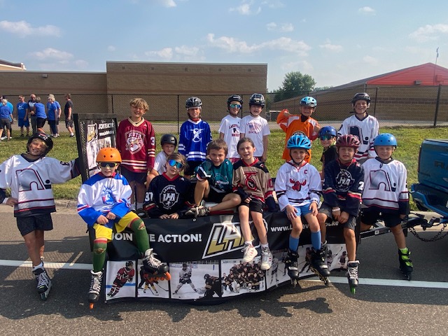 Thank you to all the walkers, rollerbladers and helpers at the POP parade!