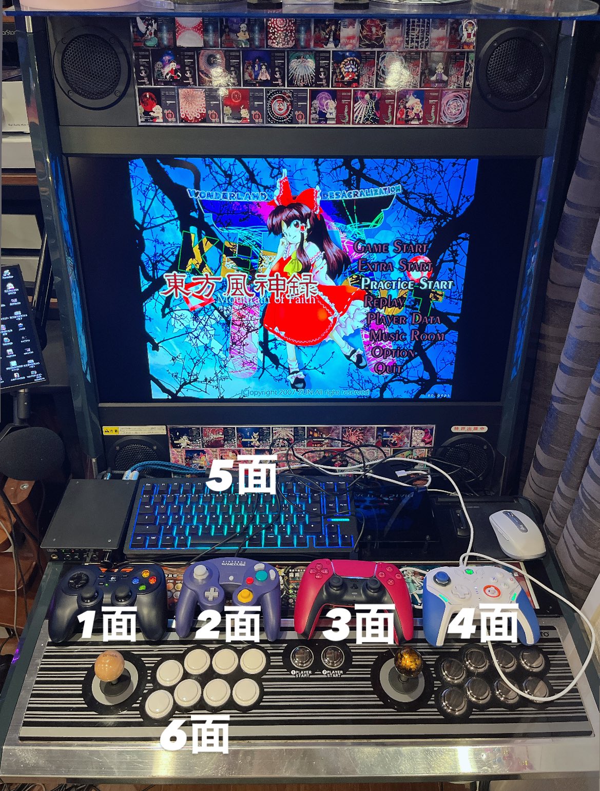 SMYK社長＠アーケード筐体で東方原作 on X: 