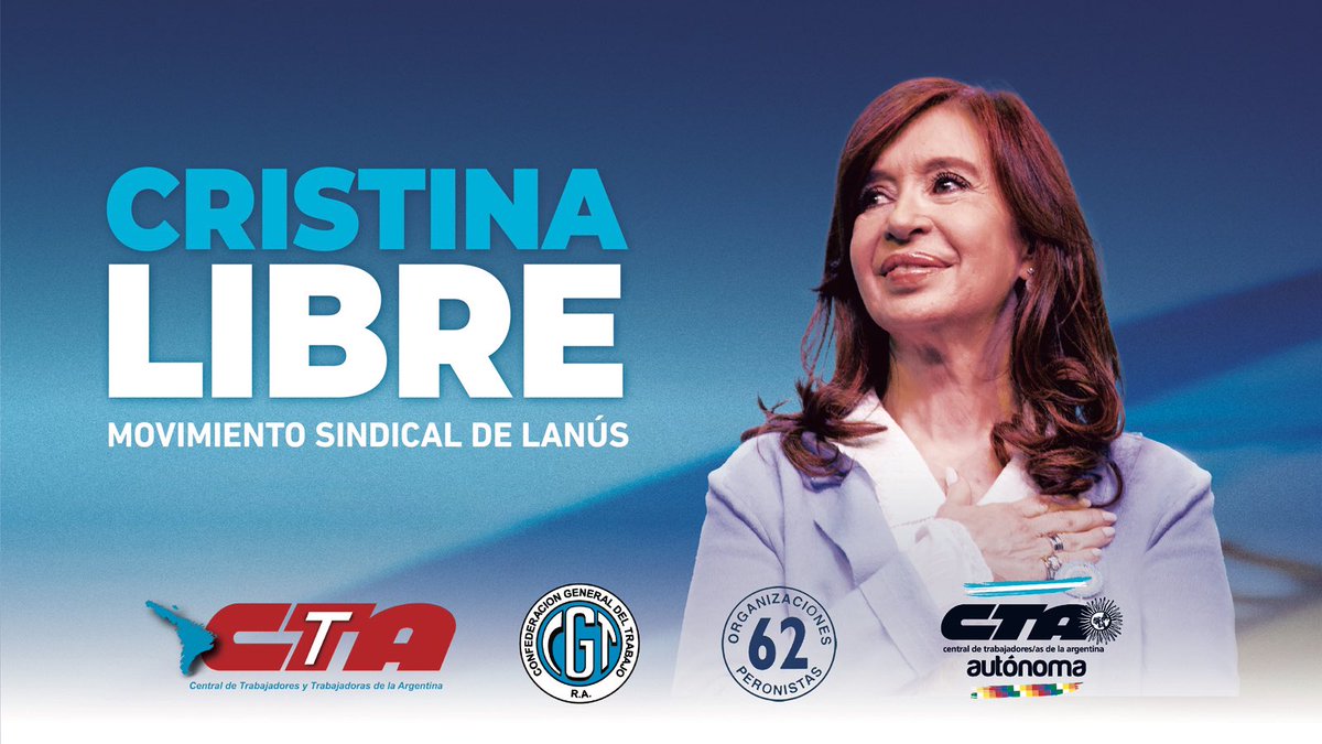 EdgardoDepetri's tweet image. Ella debería estar al frente de la lista en la Tercera Sección Electoral, el miedo que tienen de enfrentarla en las urnas y el odio hicieron que el Partido Judicial la proscriba, pero estará en cada voto peronista.
Las calles de Lanús dicen: Cristina Libre.