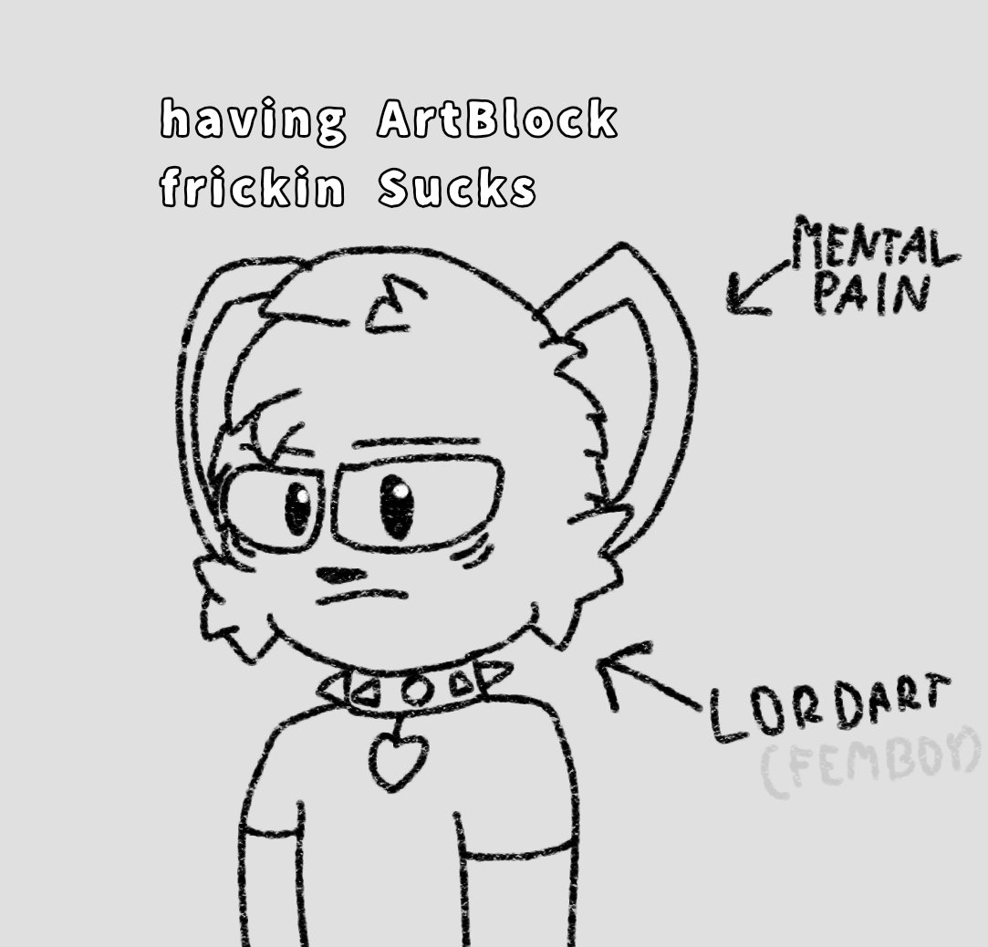 ArtLordart2's tweet image. Yes, maybe I have artblock which kills me TwT
#Furry #Fursona #Art