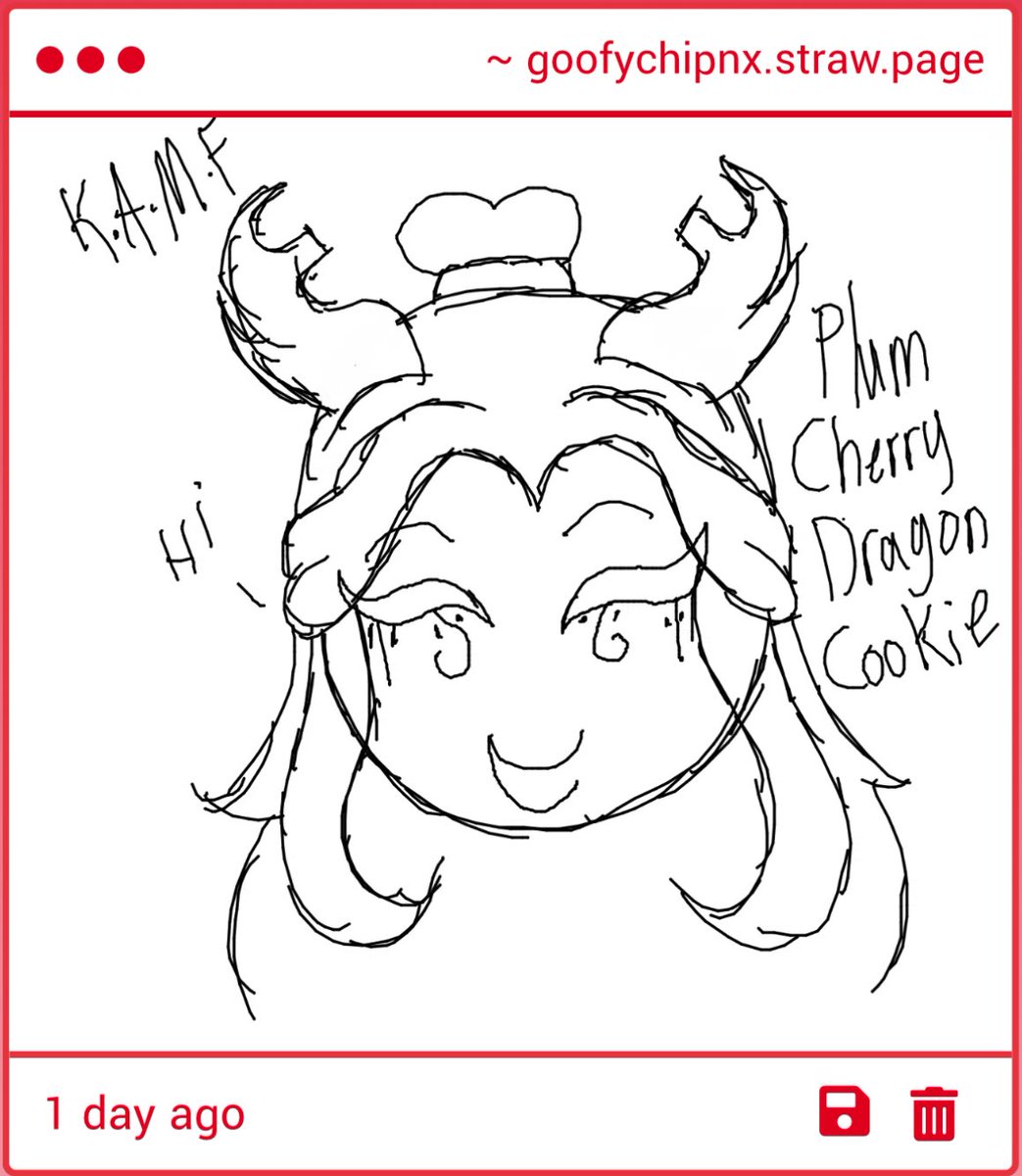 😸hello Plum Cherry Dragon Cookie! i love your hair