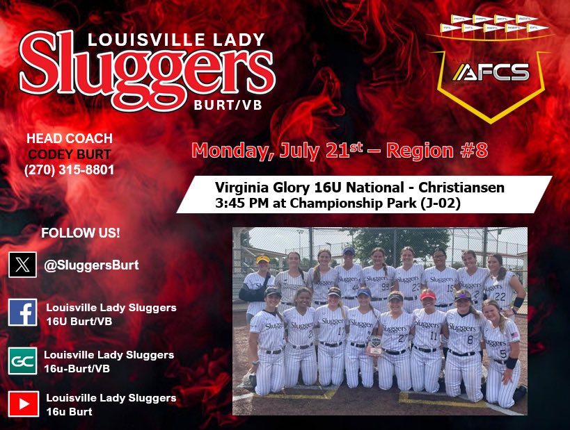 Ready for our last tournament of the season! 
<a href="/UTMSoftball/">UT Martin Softball</a> <a href="/ChelseaEFarmer/">Chelsea Farmer</a> <a href="/TTU_Softball/">Tennessee Tech Softball</a> <a href="/daniellepenner/">Danielle Penner</a> <a href="/CoachCodeyBurt/">Coach Codey Burt</a> <a href="/SluggersBurt/">Louisville Lady Sluggers 16u Burt/VB</a>