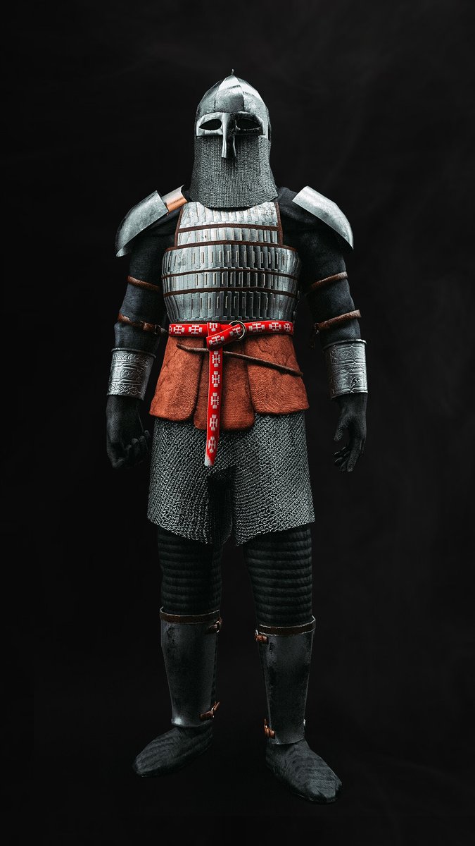 2r4uu's tweet image. It would only be fitting for Usyk to wear a full Kyivan Druzhyna suit of armor for his entrance tonight