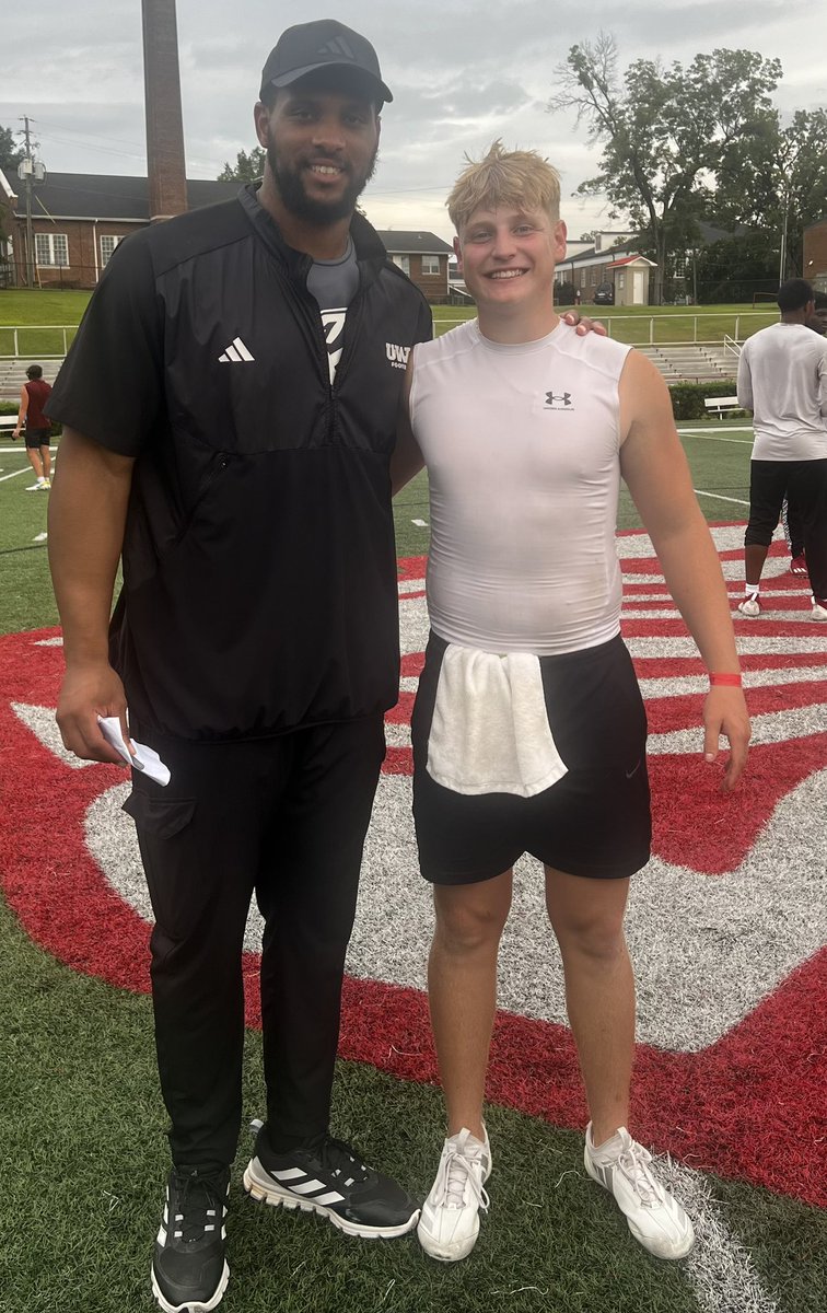 Preston Ocker (@ocker_preston) on Twitter photo Great Camp at West Alabama yesterday. Got to get coached up by Bo Scarbrough and O.J. Howard— two guys I did a lot of cheering for on Saturdays! Thank you <a href="/CoachYeah/">Scott Cochran</a> for the opportunity.
<a href="/starbo06/">Bo Scarbrough</a> <a href="/TheRealOjHoward/">OJ Howard</a> <a href="/cfelus/">Carmen Felus</a> <a href="/CoachTFletcher/">Thomas Fletcher</a> <a href="/_CoachHamp400/">C.J. Hampton</a> <a href="/Squareboy92/">Damion Square</a> <a href="/uwa_football/">West Alabama FB</a> Great Camp at West Alabama yesterday. Got to get coached up by Bo Scarbrough and O.J. Howard— two guys I did a lot of cheering for on Saturdays! Thank you <a href="/CoachYeah/">Scott Cochran</a> for the opportunity.
<a href="/starbo06/">Bo Scarbrough</a> <a href="/TheRealOjHoward/">OJ Howard</a> <a href="/cfelus/">Carmen Felus</a> <a href="/CoachTFletcher/">Thomas Fletcher</a> <a href="/_CoachHamp400/">C.J. Hampton</a> <a href="/Squareboy92/">Damion Square</a> <a href="/uwa_football/">West Alabama FB</a>