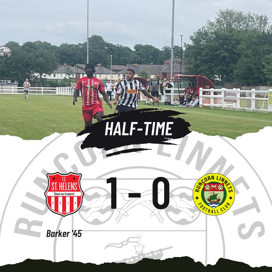 ⚫⚪ | A GOAL DOWN AT THE BREAK

After a plethora of chances for the Linnets in the first-half, we go into the dressing rooms a goal behind.