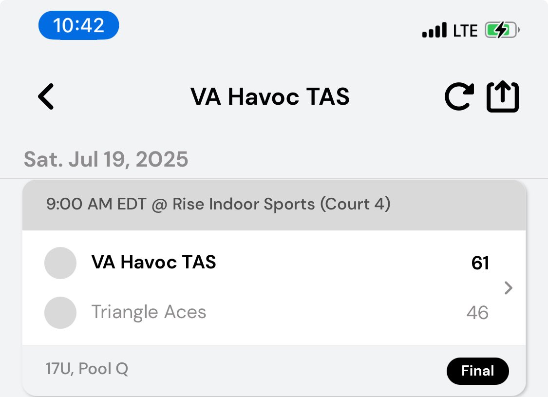 1 - 1 <a href="/Phenom_Hoops/">Phenom Hoop Report</a> #HavocLive…