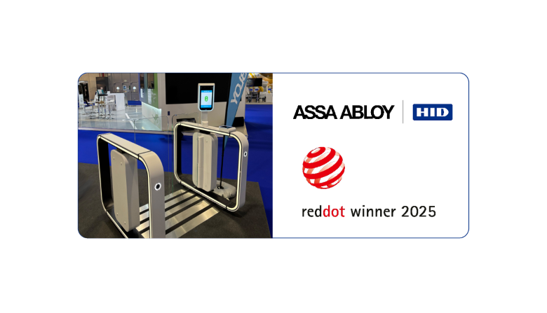 SDMmagazine's tweet image. .@HIDGlobal and ASSA ABLOY announced that the self-boarding biometric eGate — the BG100 Speedgate — has received a Red Dot Award: Product Design 2025 in the interior design elements category.
Read here: brnw.ch/21wUgSL
#Security #HID #ASSAABLOY
