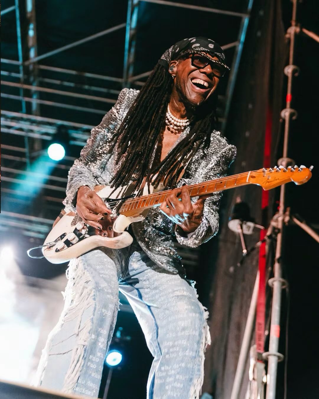 アート・デザイン・音楽 NILE ROGERS official programme Nile Rodgers | Soundcheck in Japan | Instagram