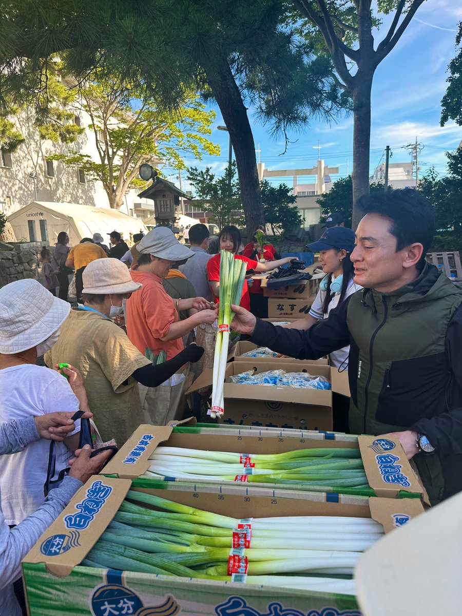 kennoguchi0821's tweet image. 輪島市にて毎週土曜日に野菜をお届けしていますが、今回で56回目となりました。被災地に「もっと野菜をプロジェクト」は昨年の6月からスタートし今年の10月上旬まで行います。…