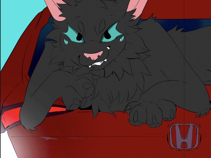 ThatDumbYote's tweet image. Yummy wip, I think I might charge these at 45-50 hmu in dms if you want your sona with your car ✌️