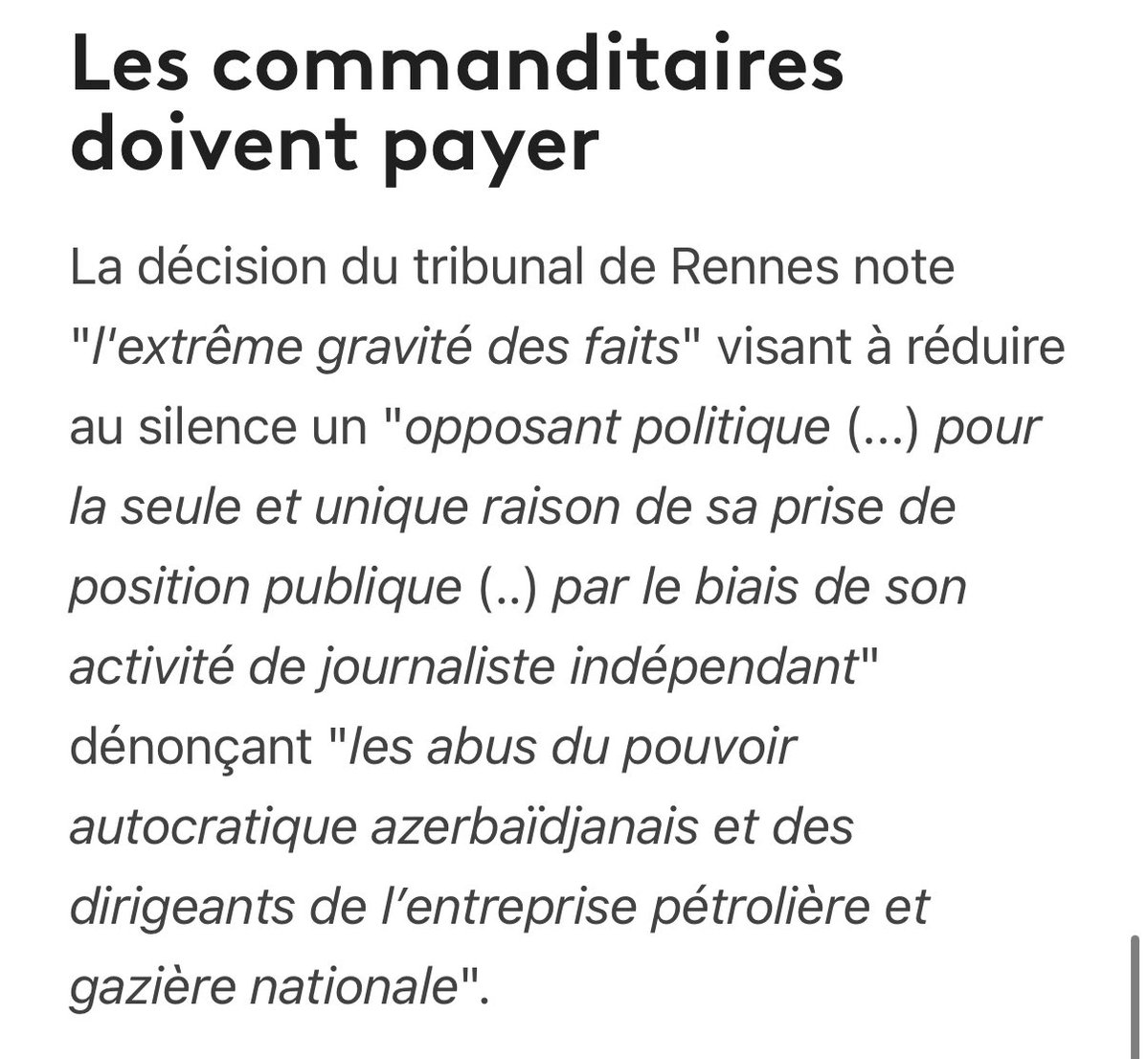 Mirzali_FR's tweet image. Vous pouvez lire l’intégralité de ma dernière interview donnée à @F3PaysdelaLoire via ce lien: france3-regions.franceinfo.fr/pays-de-la-loi…