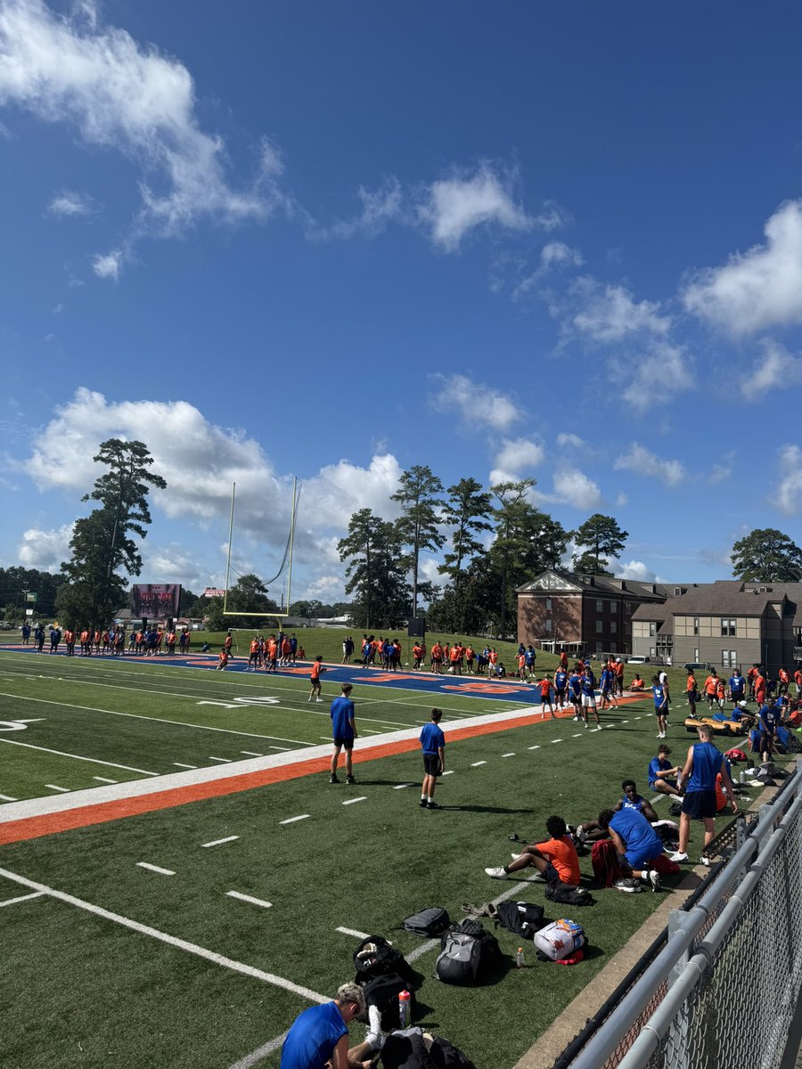 Almost 200 kids out today in Pineville! Let’s work!!