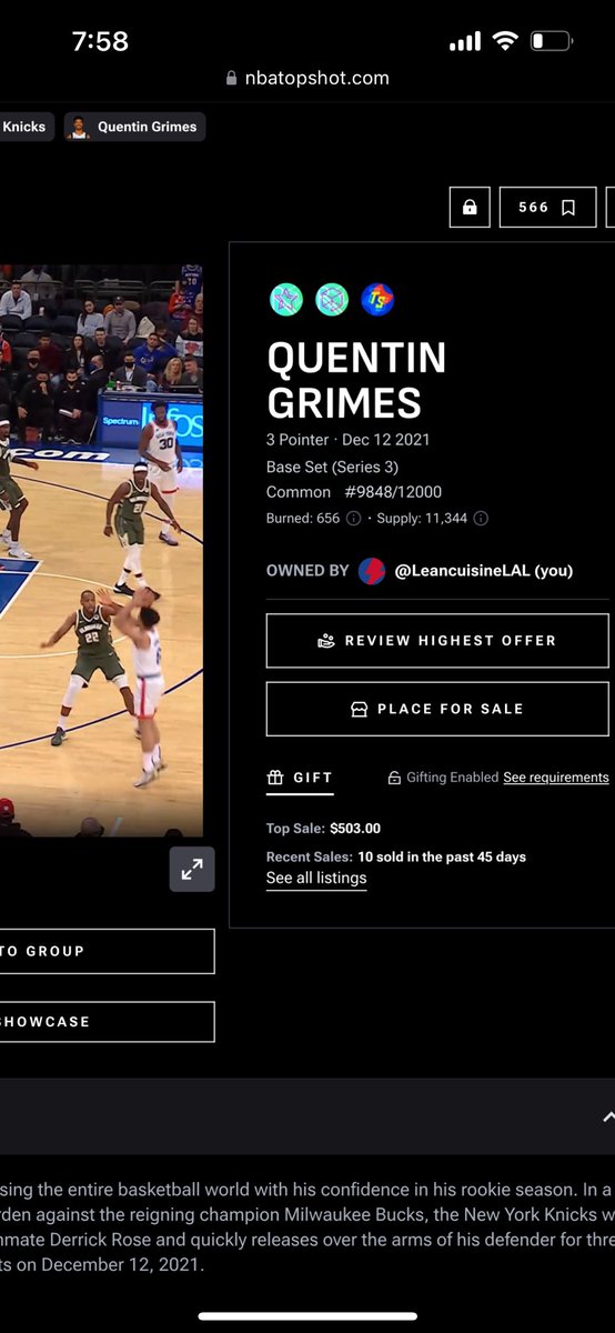 <a href="/NBATopShot/">NBA Top Shot</a> quick giveaway ends at 3 pm

Like/retweet