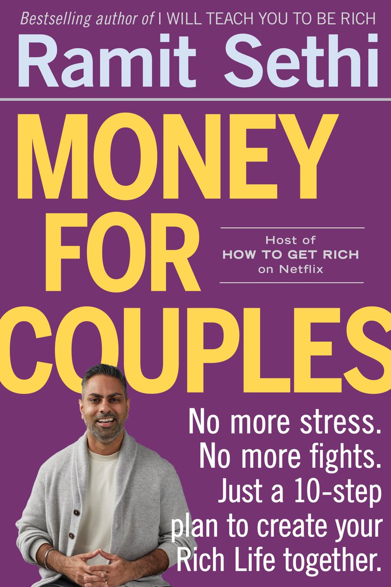 ramit's tweet image. "My fiance won't show me his finances"
I recommend reading this book together