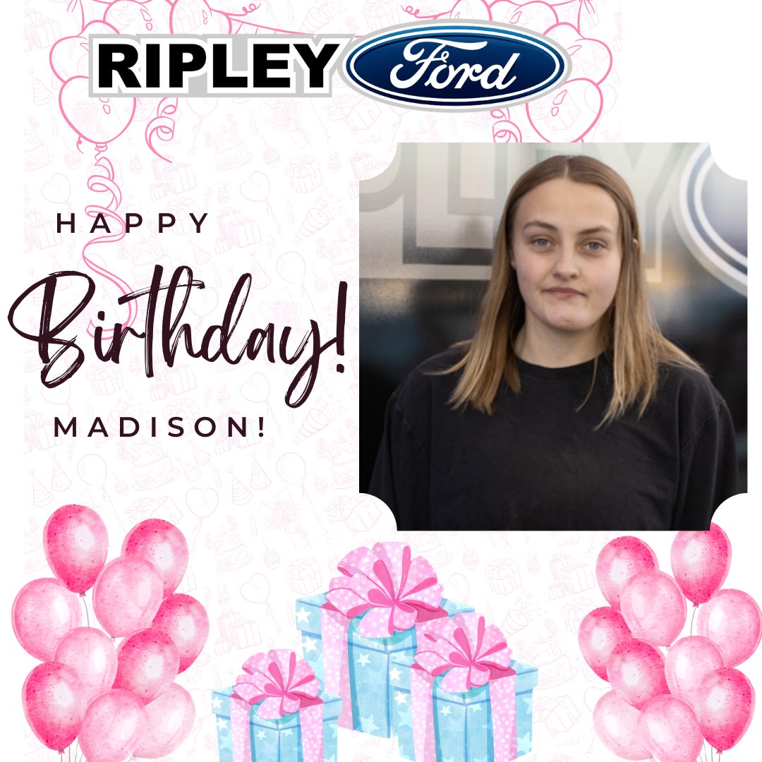 🎉Happy Birthday Madison! Have a great day! 🎉