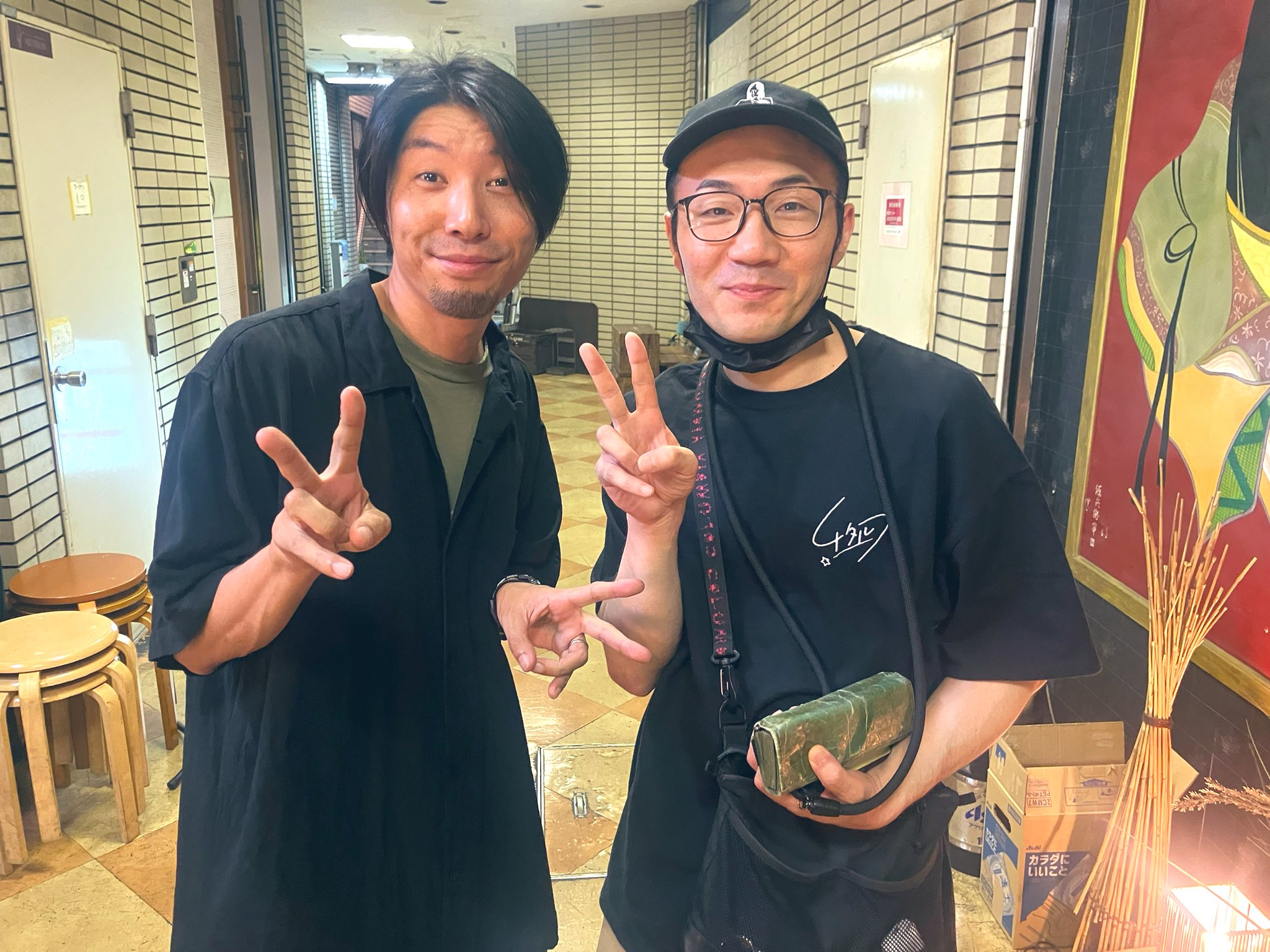 ☆着払限定☆断捨離☆激レア！☆シザーハンズ☆ポスター☆若干難有り 高島縮 40/40 被風（ひふ）ジバン 半袖／扇子（おうぎ） 柳鼠