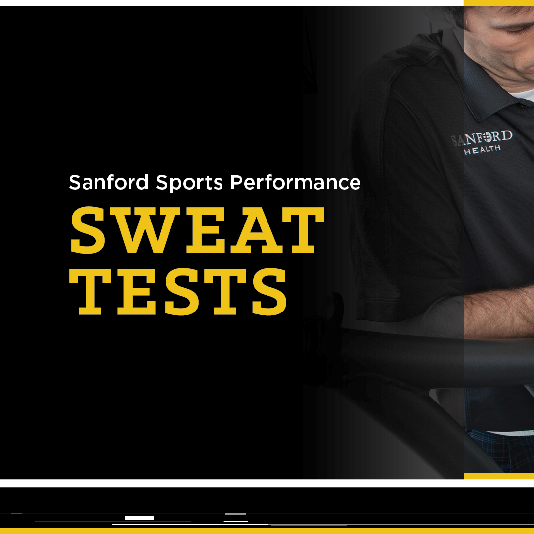 sanford_perform's tweet image. When you are in the heat of competition, you are losing fluids and electrolytes. How can you best manage and recover from those losses?
A sweat test at Sanford Sports can help you put together a personalized gameplan to help you prepare for and recover from competition.