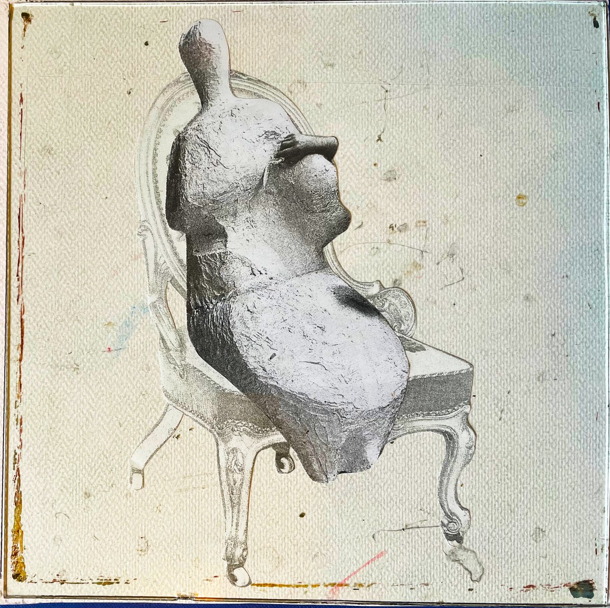 JohnDummett4's tweet image. seated sculpture