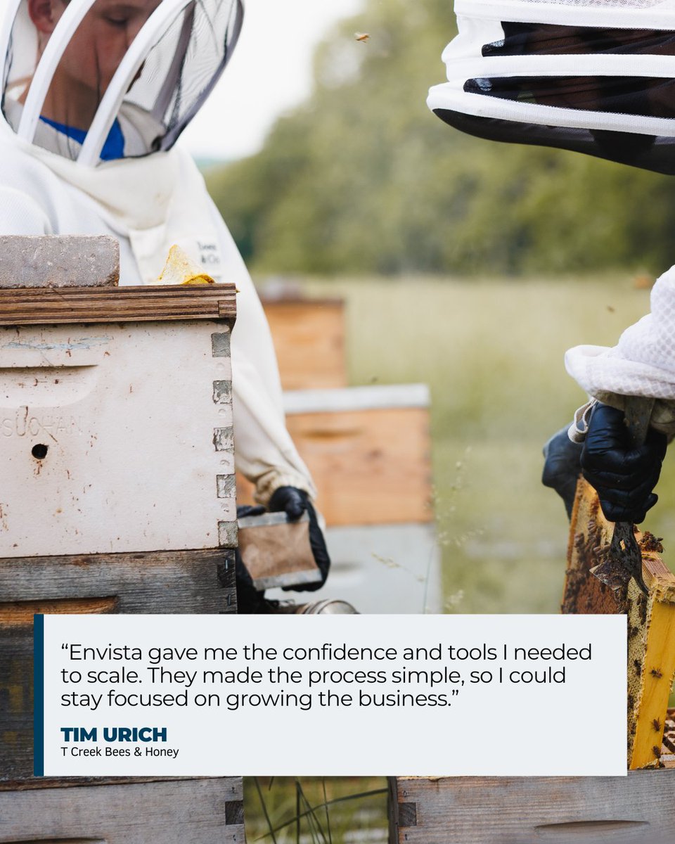 What started with six hives and a lot of curiosity turned into something much bigger.

With a little help from Envista, Tim Urich is building something sweet and sustainable. Read the full story on our blog: hubs.li/Q03xWv6J0

#YourStoryIsOurPassion #EnvistaBiz