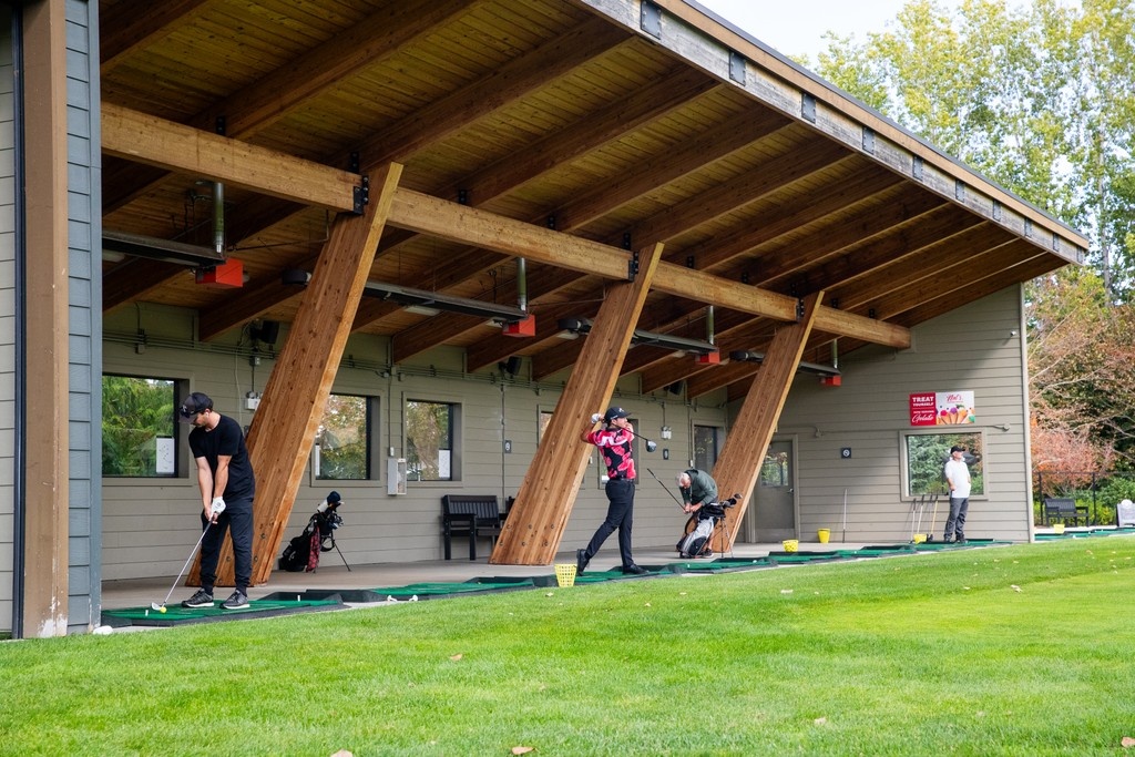 We’ve got your summer reset right here—fresh air, wide-open space, and the satisfying crack of a well-hit shot. Grab your clubs and come hit a few buckets at the range this weekend! 🏌‍♂️

30 balls...$5 ⛳️ 60 balls...$8

Now open later! 🌜
Hours: bit.ly/3vQSL1M