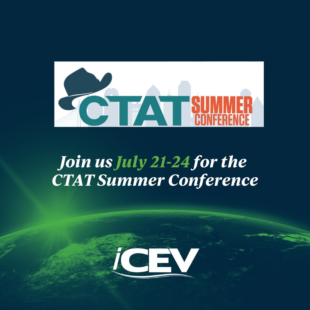 iCEVonline's tweet image. Another week, another chance for our team to connect with CTE leaders in Texas! 🌟 Who will we see at the CTAT Summer Conference in Dallas? Find us at Booths 101/103 &amp;amp; 200/202 to explore iCEV&apos;s comprehensive solution.

#TheWorldNeedsCTE #TexasNeedsCTE #SummerConference #CTAT2025