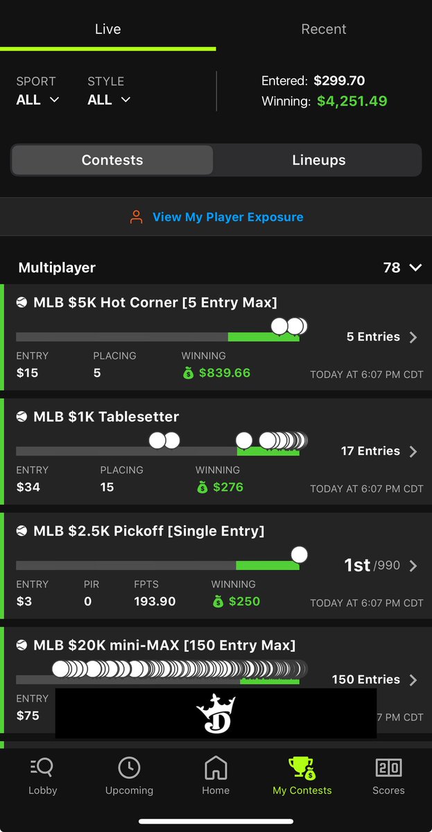Drew Szurko (@drewszurko) on Twitter photo Shoutout to <a href="/CompoundEdges/">Compounding Edges</a> - Great night back at the grind 💰🔥 Let’s keep it rolling. #MLB #DraftKings #DFS Shoutout to <a href="/CompoundEdges/">Compounding Edges</a> - Great night back at the grind 💰🔥 Let’s keep it rolling. #MLB #DraftKings #DFS
