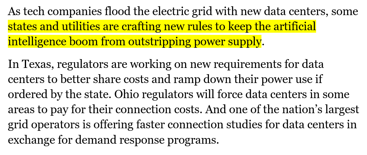 tylerhnorris's tweet image. Rapid evolution of hyperscale electricity load regulation is happening right now. @politico @eenewsupdates