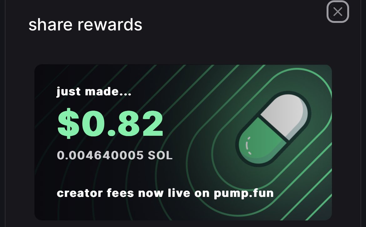 Wow thanks pump fun 😂