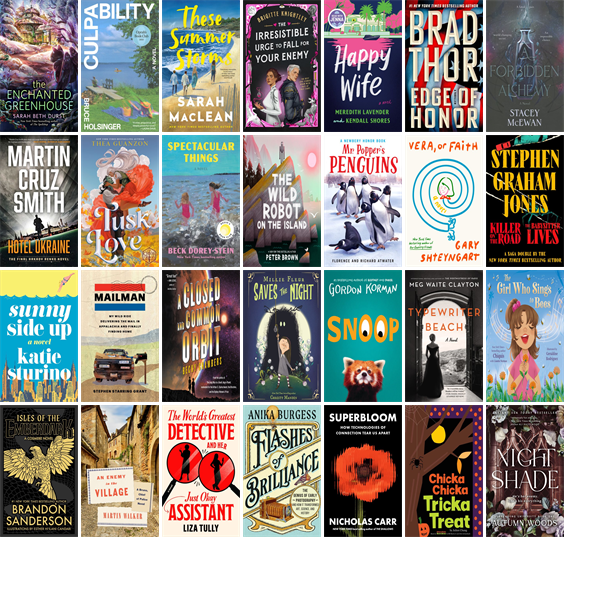 This week the Keene Public Library has 158 new books and three new movies. wowbrary.org/nu.aspx?p=1021…