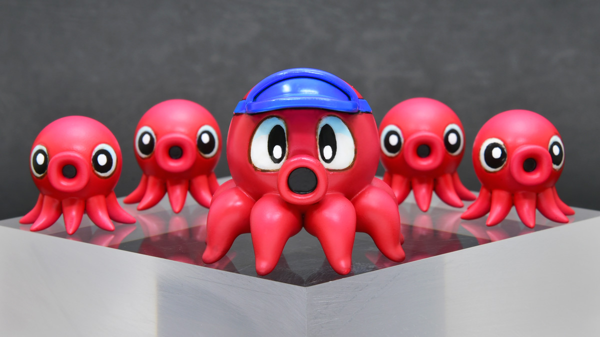 MefTeam's tweet image. 【#ワンフェス2025夏 新作】 
続いてワンフェス展示用の見本です！
 極上パロディウス 「コタスケ」 
・￥3,000
・全長約40mm
・オプション4匹付属
・ブース番号【6-08-08】ＭＥＦ＆チーム・ストライク！
 🙂よろしくお願いいたします🙂
 #WF2025S #WF2025Sおしながき #パロディウス