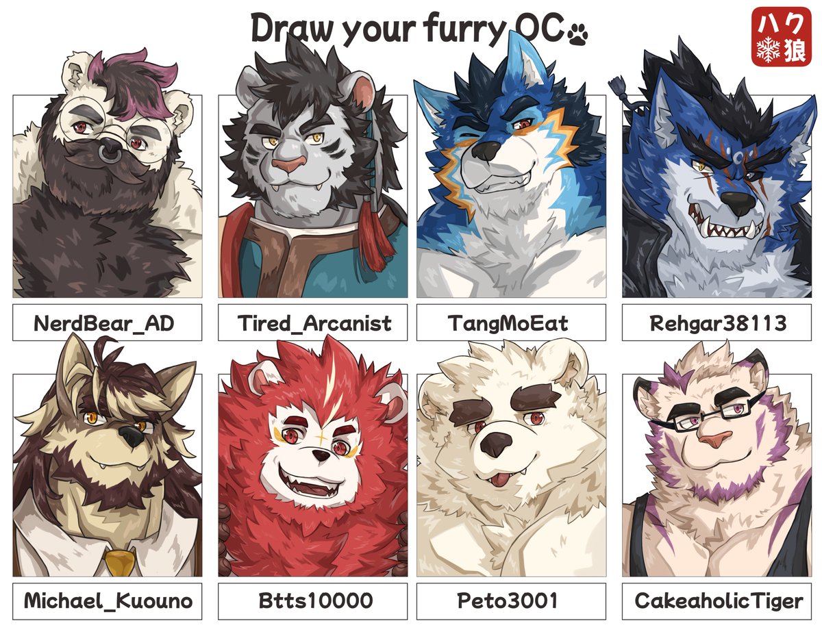 Draw your furry OC🐾
<a href="/NerdBear_AD/">Sebastian</a> <a href="/Tired_Arcanist/">Emizel</a> <a href="/TangMoEat/">แตงโม</a> <a href="/rehgar38113/">獄竜クロガ⚡️KUROGA</a> <a href="/michael_kuouno/">MichaelKuo🔜UTFG🔜Infurnity</a> <a href="/Btts10000/">landymark</a> <a href="/Peto3001/">Peto | CUMMS CLOSE 4/3</a> <a href="/CakeaholicTiger/">Delphin 🔞</a>