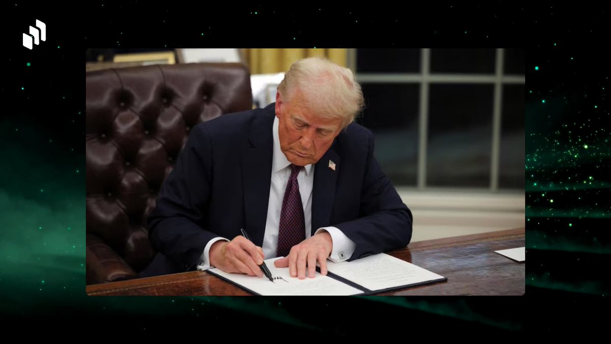 NomyFinance's tweet image. 🇺🇸 Trump signs the GENIUS Stablecoin Act into law.
The bill enforces strict reserve requirements, AML/KYC compliance, and gives the U.S. Treasury the power to block suspicious transfers. It also splits regulatory oversight between federal and local authorities depending on the…
