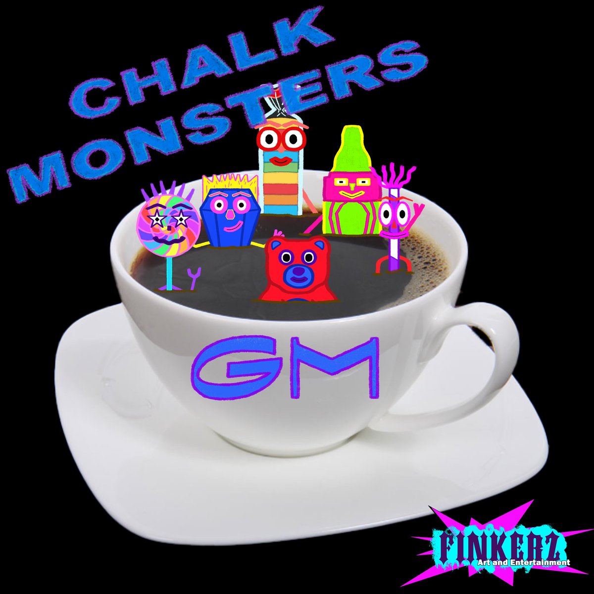 finkerzNFT's tweet image. Gm! Good idea, coffee osmosis.... cofmosis! I like it..
