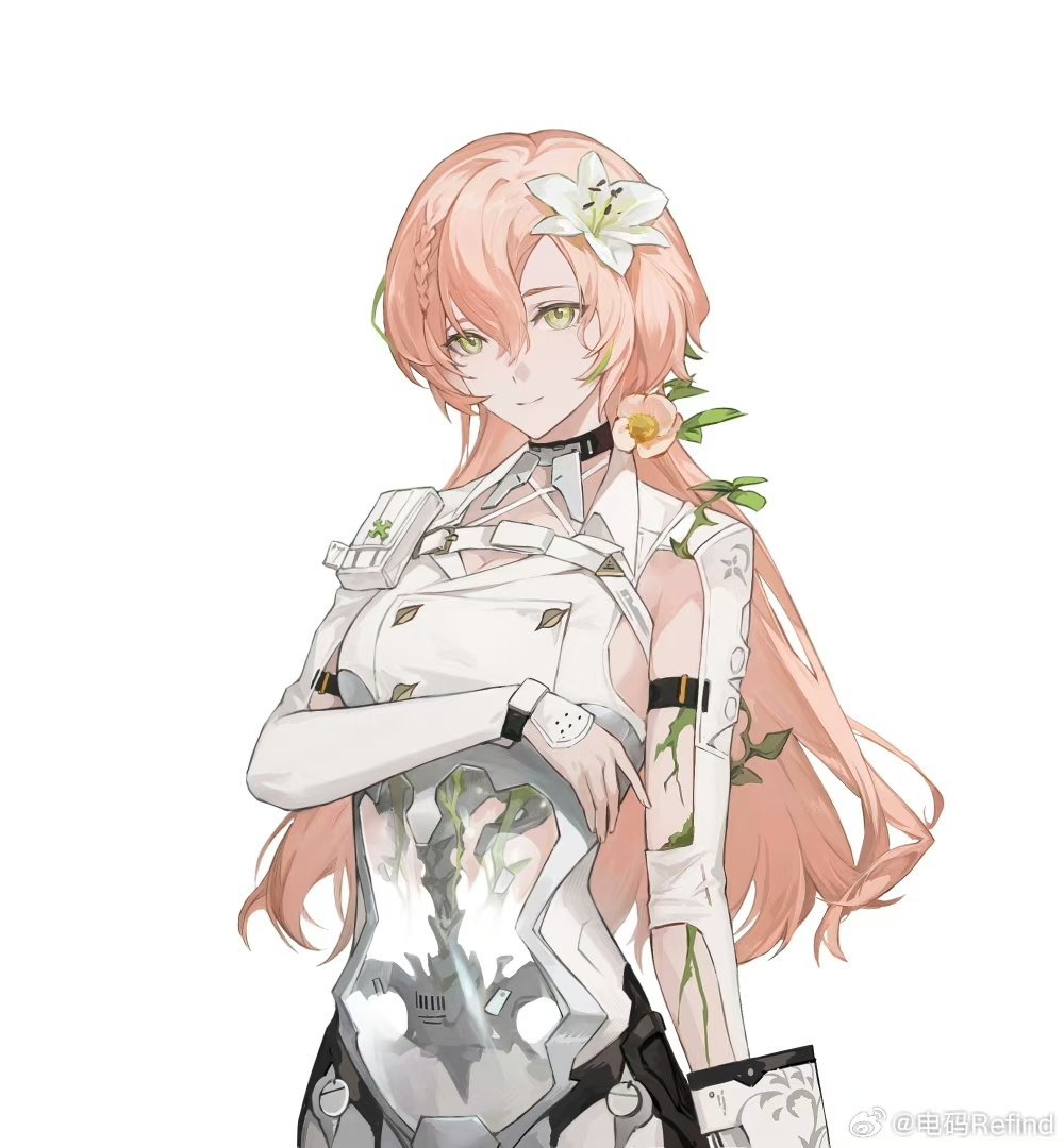 aylaismm's tweet image. if emma becomes playable, i hope they don't change much about her design since it's amazing. the transparent pelvis and contrast between mechanical and natural elements is seriously beautiful - it reminds me of those dilapidated/abandoned buildings overrun by nature