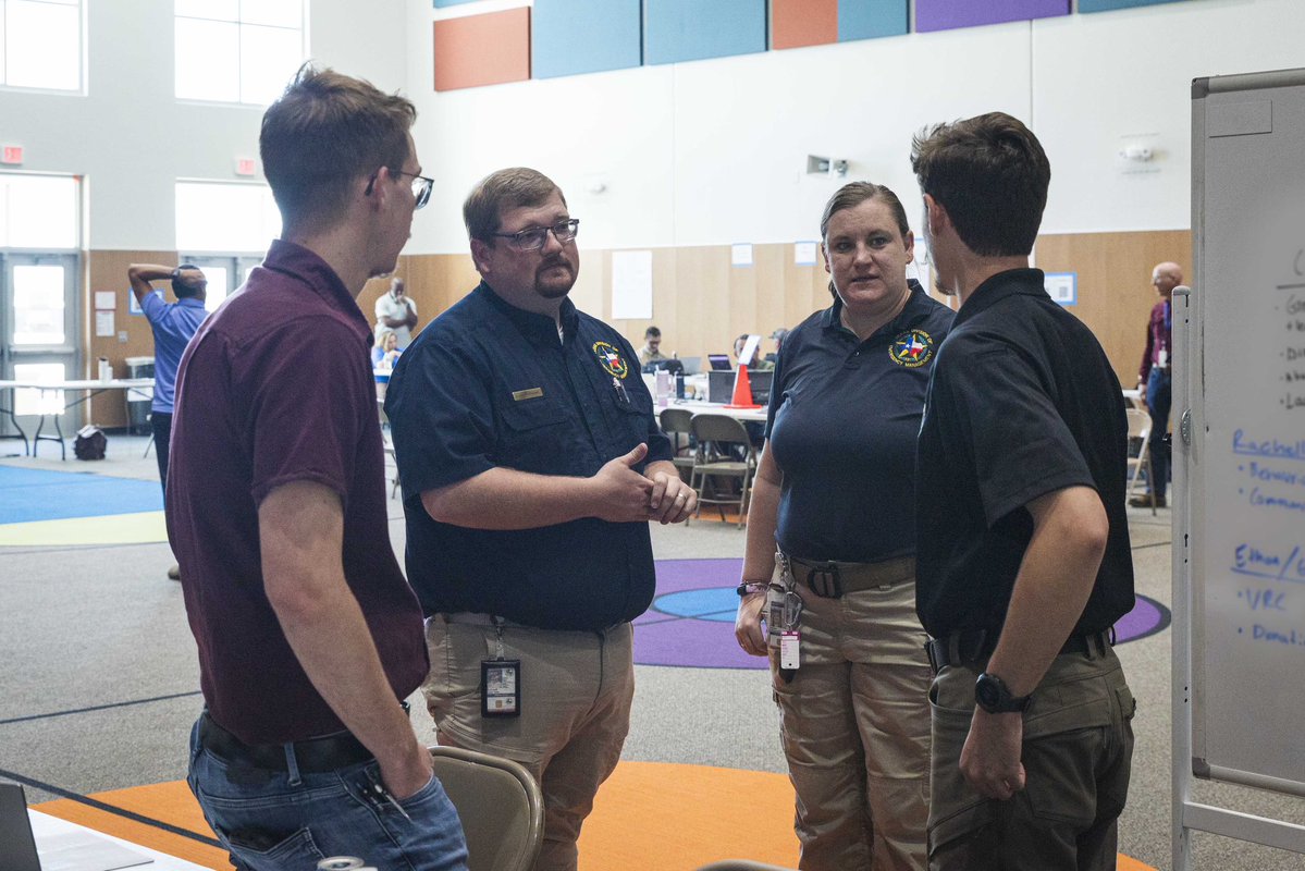 TDEM's tweet image. From the air and on the ground, #TeamTexas continues supporting local officials responding to and recovering from flood impacts across the state.
#TexasStrong