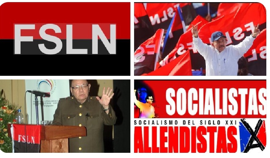 19 de julio 1979. 
46 Aniversario de la Revolución Popular Sandinista. Saludamos al heroico pueblo nicaragüense, al Frente Sandinista de Liberación Nacional  y a su gobierno presidido por el Comandante Daniel Ortega y Rosario Murillo.
Movimiento del Socialismo Allendista de Chile