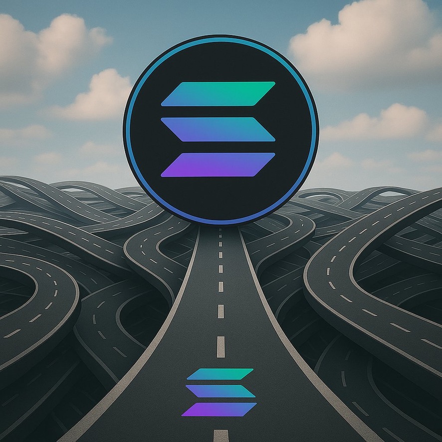 CryptoCurb's tweet image. All roads lead to Solana.